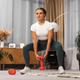 Гантели для фитнеса неопреновые круглые Hop-Sport HS-V060DR 2x6кг оранжевый - изображение 4