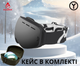 Лыжная маска A-001 взрослая, двойная линза, antifog, черная - изображение 1