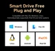 USB-хаб Essager 8 in 1 USB C HUB многофункциональный для ноутбука NVMЕ/SATA SSD Grey - изображение 8