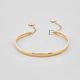 Серебряный браслет с позолотой Minimal 46015п - изображение 3