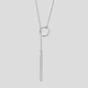 Серебряная подвеска Minimal ВС-60219р/ВС-332 - изображение 1