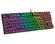 Клавиатура игровая механическая GamePro MK-80R USB Red switch (Linear) Black - изображение 2