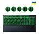 Клавіатура Razer Ornata V3X N-KRO 1000Hz UKR Black - зображення 6