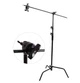 Профессиональная студийная стойка журавль Profi-light C-stand 330 см Black - изображение 2