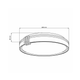 Потолочный светильник Goldlux Arletta 328854 50 LED 72W 3000K-6000K IP44 - изображение 6