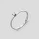 Серебряное кольцо Minimal 11016р-17 17 - изображение 1