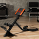 Скамья для гиперэкстензии Hop-Sport HS-1018 для мышц кора фитнеса прочная - изображение 12