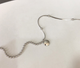 Браслет на ногу LUCKY серебристый анклет с кулончиком Fashion Jewerly покрытие серебро 925 размер регулируется (SVS) - изображение 2
