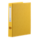 Папка А4 BuroMax на 2D-обр кольца d30 мм 4 см двухсторонняя желтая PVC (BM.3101-08) - изображение 1