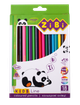 Набір кольорових олівців Zibi Kids Line 18 шт тригранні (ZB.2415) - зображення 1