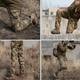 Тактичні штани Soft shell S.archon IX6 Camouflage CP S - зображення 3