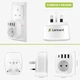 Адаптер розетки USB Lencent 5в1 с 3 портами зарядного устройства Белый - изображение 8