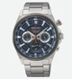 Наручний годинник хронограф чоловічий Seiko SSB407P1 100М - зображення 2