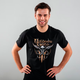 Футболка черная с оригинальным принтом для игромана Games "Baldur's Gate 3" Push IT ФП012696S - изображение 2