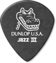 Набор медиаторов Dunlop 571P1.4 Gator Grip Jazz III 1.4мм 6 шт (R128398) - изображение 1