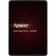 Твердотільний накопичувач SSD 256Gb, Apacer AS350X, SATA3, 2.5", 3D TLC, 560/540 МБ/с (AP256GAS350XR-1) - зображення 1