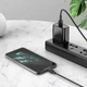 Кабель USB Hoco X52 Sereno магнітний Lightning 1м 2.4А чорний для заряджання пристроїв - зображення 6