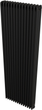 Радиатор трубчатый Delonghi Multicolumn 2000 4-14 RAL9005MATT - изображение 2
