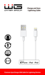 Кабель Winner Group USB Type-A - Lighting 1 м White (9071172084144) - зображення 2