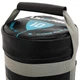 Мішок обважнювач для функціонального тренінгу Power Bag LiveUp LP8120-10 10кг (PVC, вага 10кг, чорний-сірий) - зображення 6
