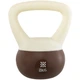 Гиря м'яка BLOOM SOFT KETTLEBELL LB7012-2 2кг (верх-PVC, наповнювач-пісок, Білий-коричневий) - зображення 1