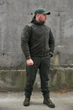Костюм Флісова куртка-кофта SHARK Штани Kayman OLIVE (олива) L(50) - зображення 1