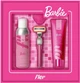 Лімітований набір для гоління, 7 продуктів - Fler Barbie That Pink Set (1421842-27490728) - зображення 1