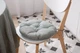 Подушка для стільця ARDESTO Oliver, зелений, D-40см, 100% бавовна (напов.холоф.50% пп 50%) (ART03OG) - зображення 3