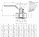 Кран шаровой прямой SOLOMON 1/2" ВВ КР PN40 B1001 - изображение 3