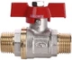Кран шаровой прямой SOLOMON 1/2" ЗЗ КБ PN40 B1420 - изображение 1