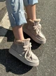 Женские зимние ботинки ShoesBand Бежевые натуральная замша 37 (24 см) (S74021-2з) - изображение 6