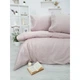 Постельное белье Tivolyo Home Casual kahve делюкс сатин полуторное - изображение 1