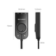 Звуковая карта Ugreen CM129 USB AUX jack TRS Mic+Ear SSS1629 Black (40964) - изображение 3