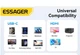 Адаптер преобразователь конвертер Type-C - HDMI 8K 60Hz Essager ES-OTG23 - изображение 4