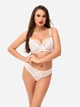 Бюстгальтер с косточками кружевной KALYNA Lana 5185 80B Молочный (4820285363371) - изображение 6
