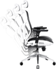 Fotel biurowy ergonomiczny Diablo Chairs V-Basic White-Black (5902560334562) - obraz 4