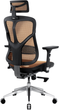 Fotel biurowy ergonomiczny Diablo Chairs V-Basic Black-Orange (5904405577233) - obraz 3