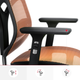 Fotel biurowy ergonomiczny Diablo Chairs V-Basic Black-Orange (5904405577233) - obraz 7