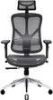 Fotel biurowy ergonomiczny Diablo Chairs V-Basic Black-Grey (5902560337259) - obraz 2