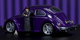 Model metalowy Jada Wednesday Volkswagen Beetle 1:24 (253255076) (4006333088391) - obraz 14