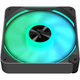 Вентилятор для корпусу APNX FP2-120 120мм ARGB чорний (APF3-PF11317.11) - изображение 1