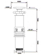 Раковина накладна MIXXUS PREMIUM STYLE-0202 600х350х140mm (донний клапан, отвір під змішувач) (MP6512) - изображение 7