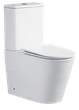 Унітаз-компакт Mixxus BEVEL-0407-T1 (630х350х795mm) система змиву TORNADO 1.0 (MI6690) - изображение 4