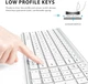 Клавиатура беспроводная IClever BK10 Bluetooth 5.1 для iPad/iPhone/Mac/iOS/Android/Windows - изображение 6