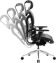 Крісло офісне ергономічне Diablo Chairs V-Commander Black-Gray (5902560338157) - зображення 5