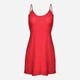 Еротичний пеньюар жіночий DKaren Plus Size Slip Deni 3XL Червоний (5901780688936) - зображення 2