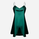 Peniuar erotyczny damski DKaren Plus Size Slip Karen 4XL Green (5903251435735) - obraz 4