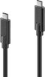 Kabel PureLink iSeries IS2511-015 USB-C to USB-C 3.1 Gen 2 5A 10G DP Alt Mode 1.5 m (4251364721865) - obraz 1