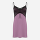 Koszula nocna damska DKaren Slip Tatiana XS Ciemna pudrowa (5903068513121) - obraz 3