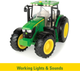 Traktor zdalnie sterowany Tomy Big Farm RC John Deere 6210R 1:16 (036881474869) - obraz 5